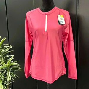 Hodo Sports ultraviolet protection factor 50+ long sleeve 1/4 zip pull over tee